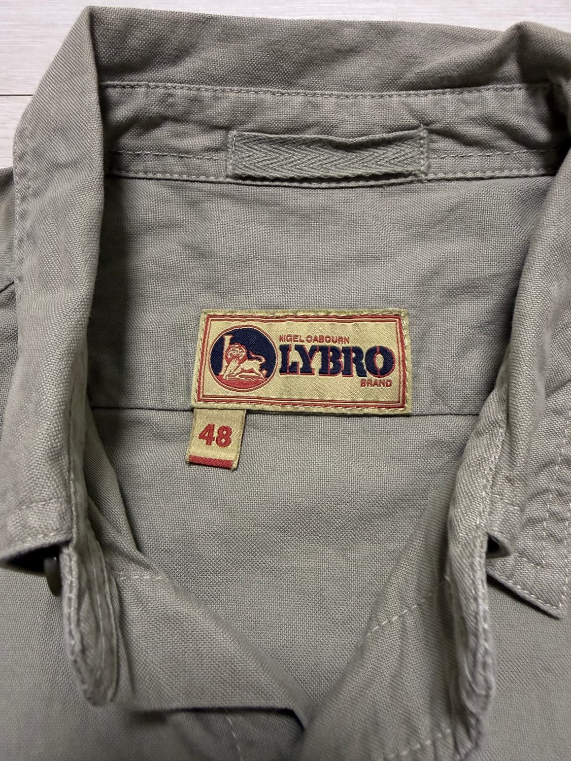 나이젤카본 워크카키셔츠 상품이미지2