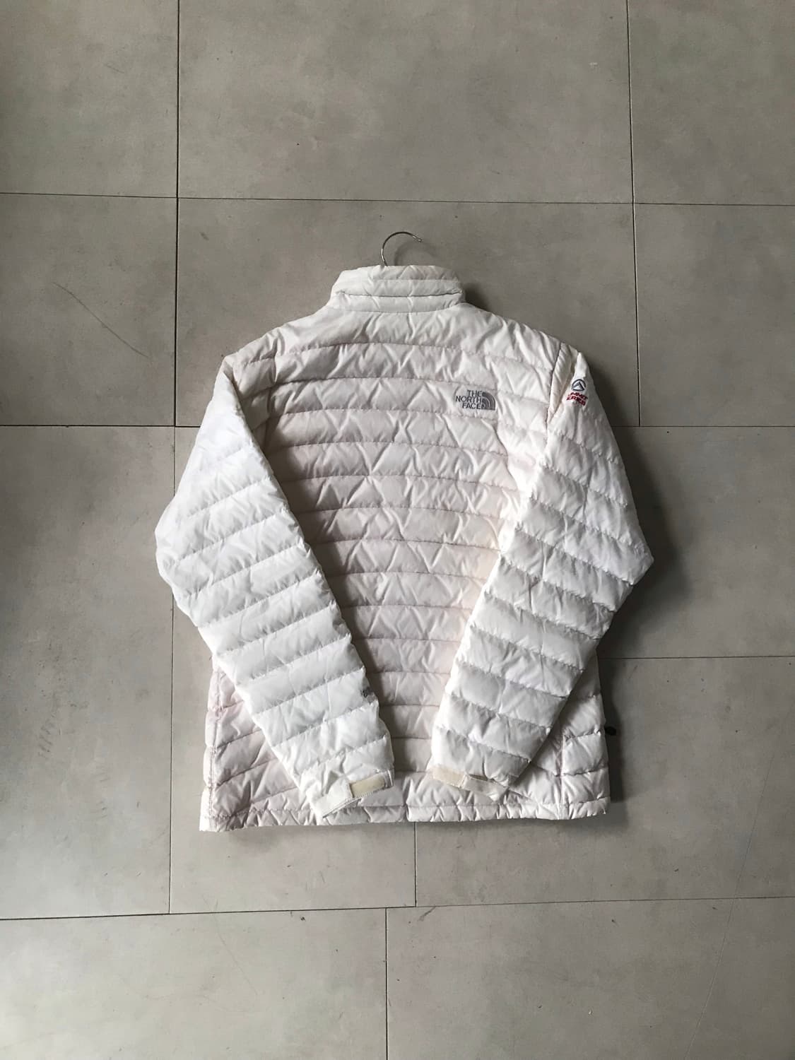 노페 아이보리 실버 경량패딩 상품이미지10