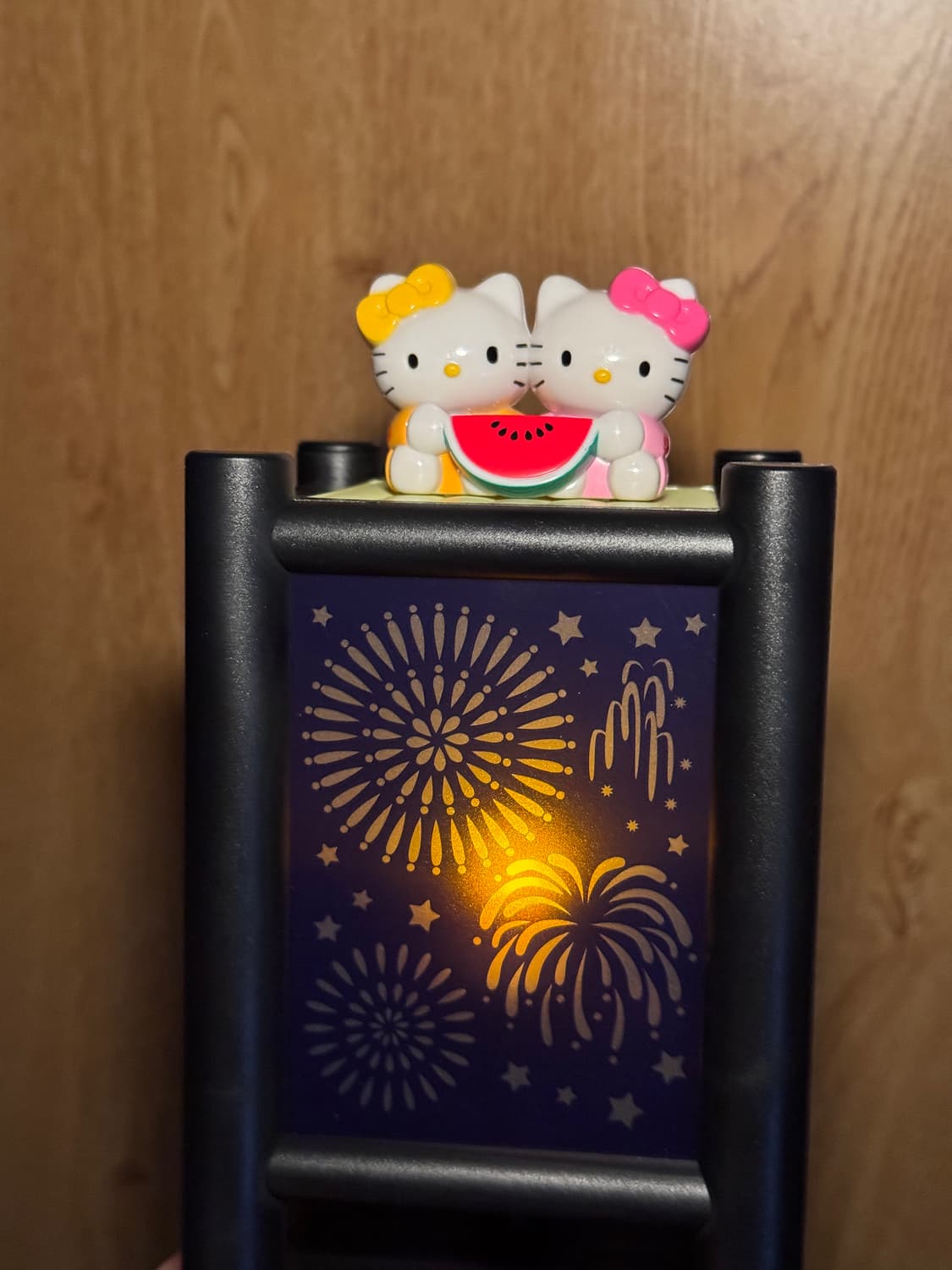 고전 키티 빈티지 불꽃놀이 조명 무드등(희귀, 레어) 상품이미지1