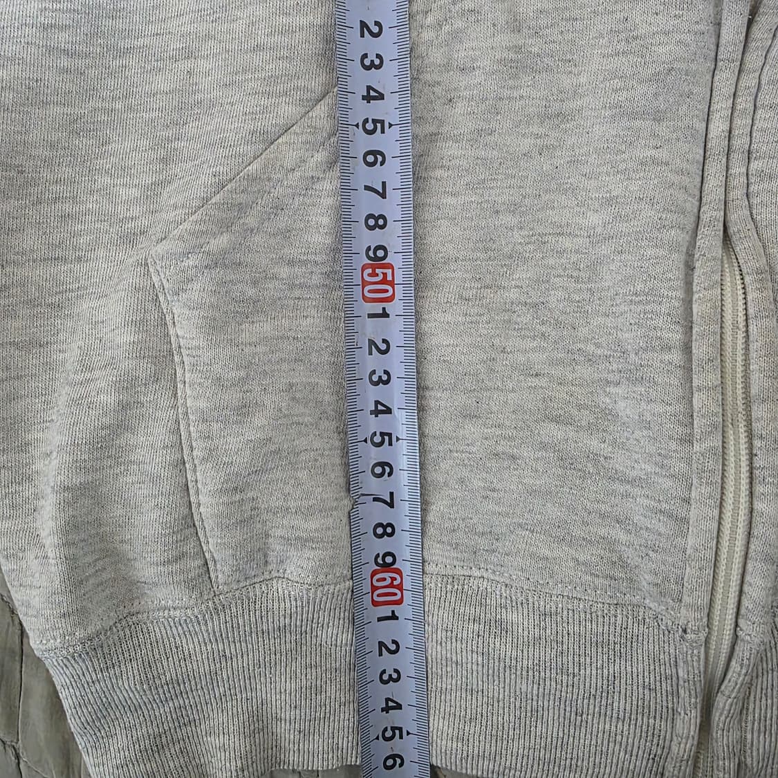 [L] 90s 러셀 애슬레틱 후드집업 라이트 그레이 굿컨디션 상품이미지7