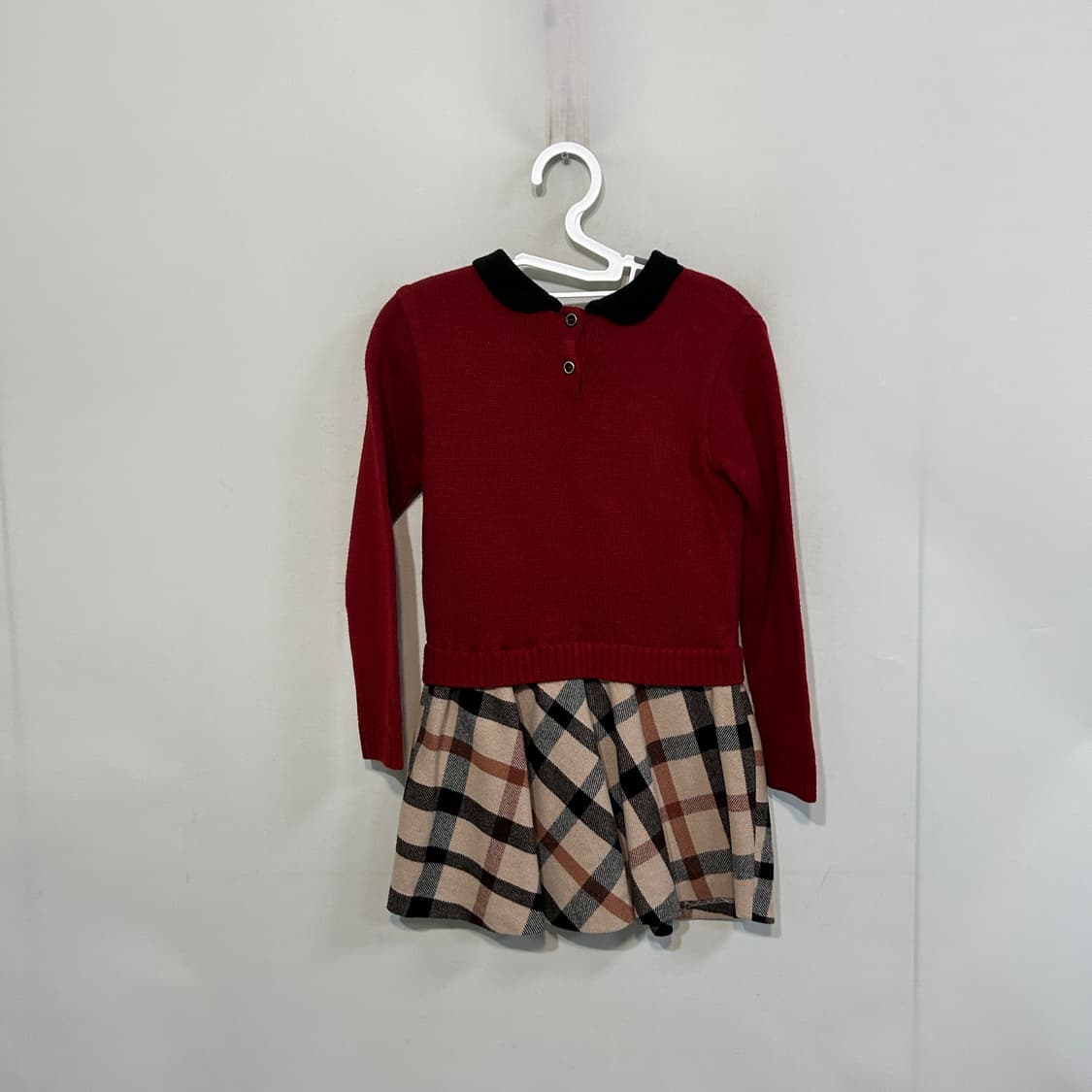 닥스 키즈 퍼피 니트 원피스 140 상태 최상 상품이미지3