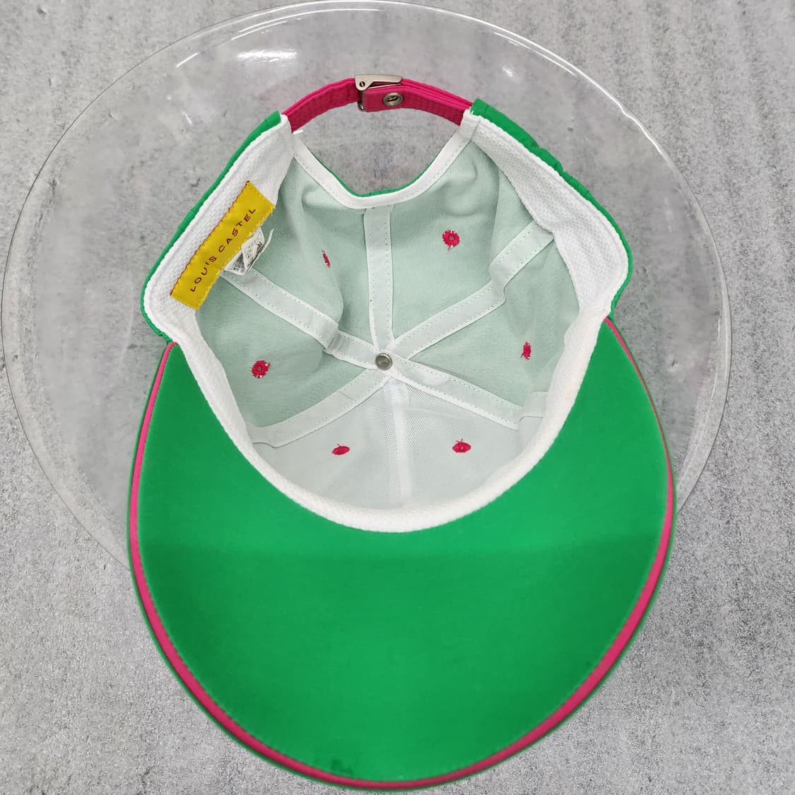 루이까스텔 정품 골프모자 올 그린 56cm 상품이미지7