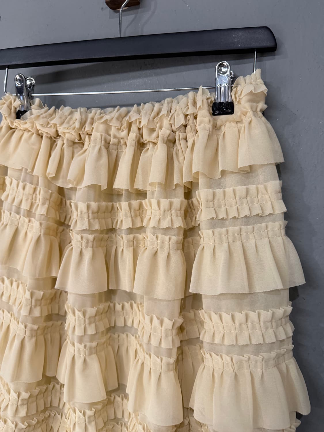 butter frill detail can-can skirt 상품이미지5