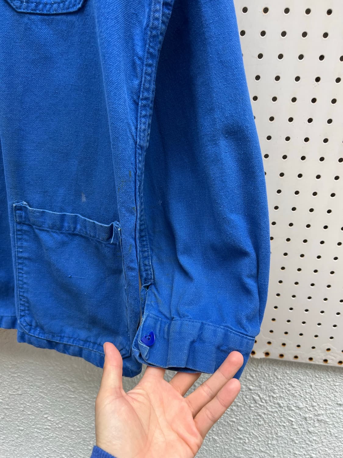 OLD VINTAGE OPEN COLLAR 빈티지프렌치워크자켓 상품이미지7