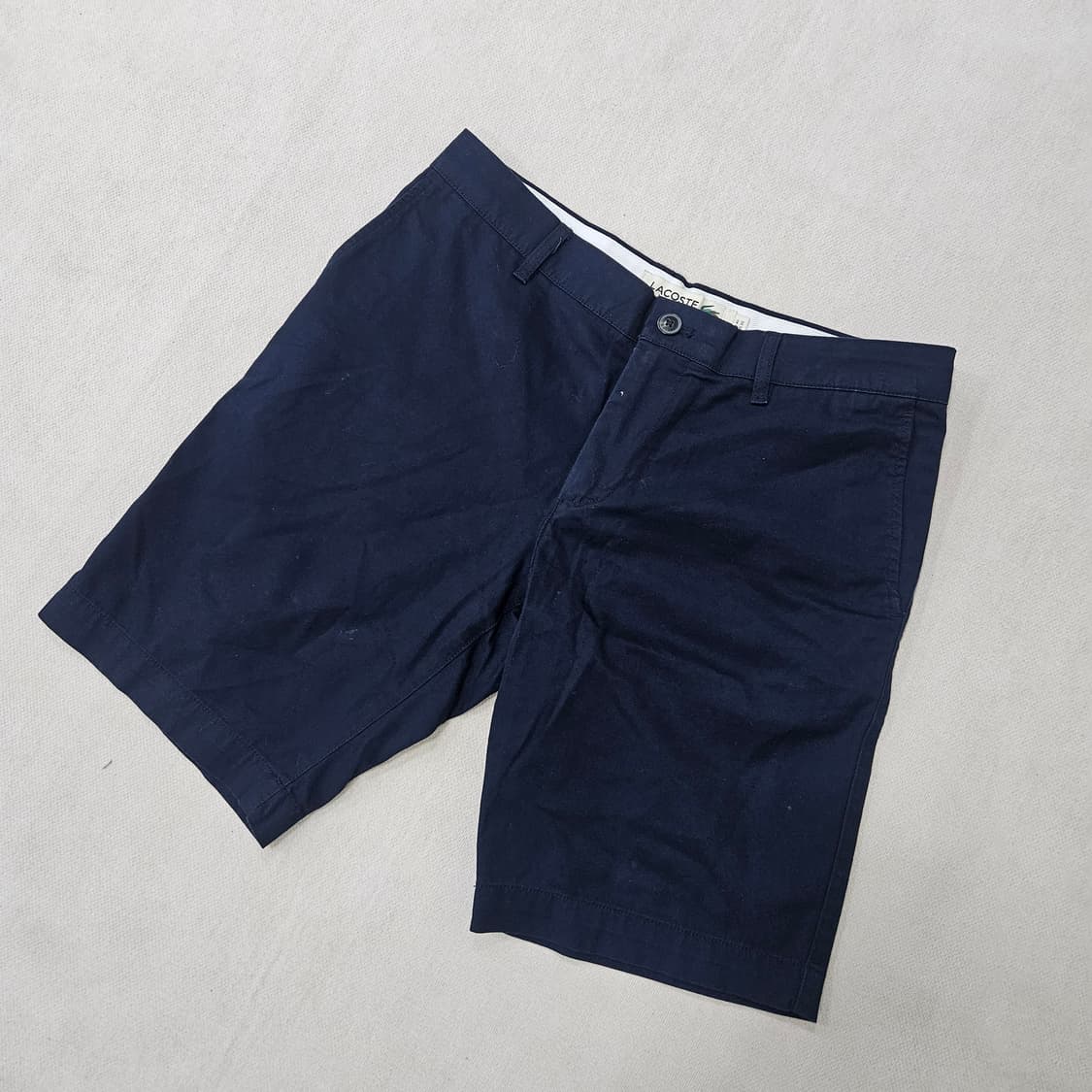 40 라코스테 네이비 치노 반바지 0401Y 상품이미지1
