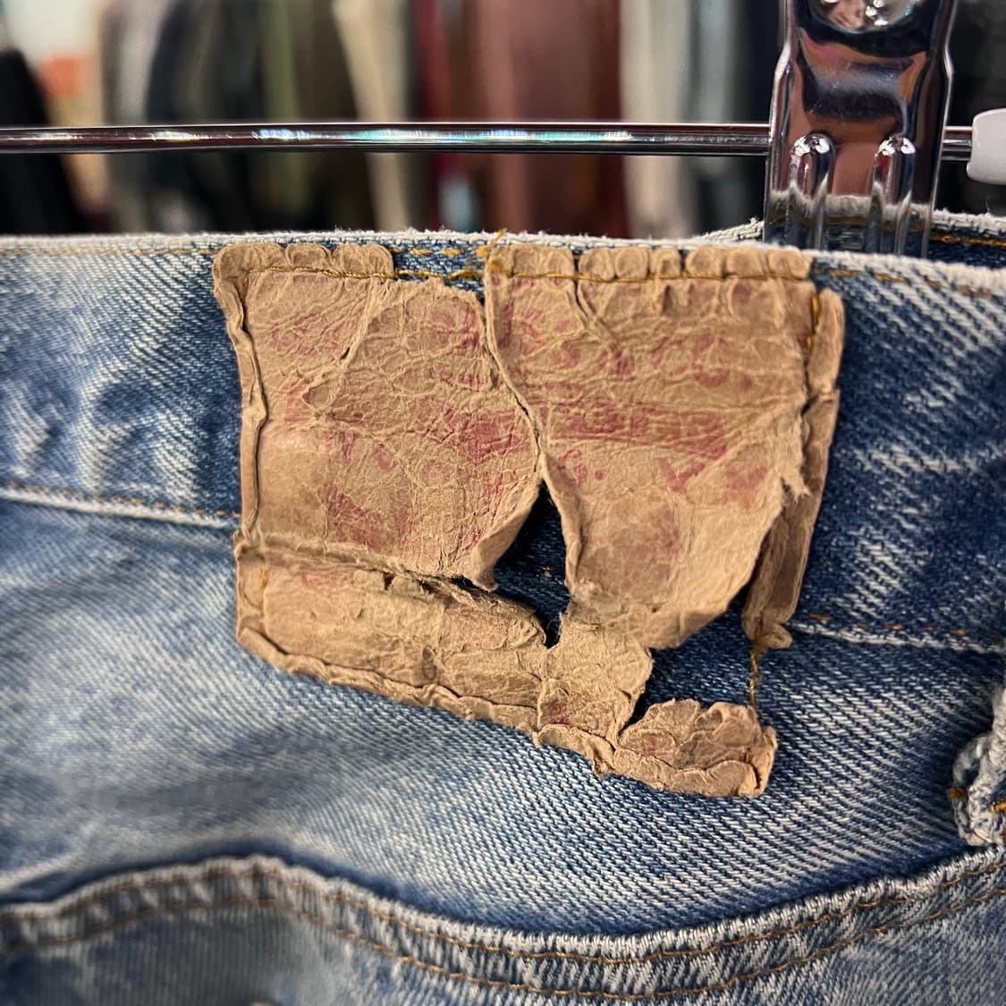 [34] 80s 리바이스 501 USA MADE 데님 청바지 상품이미지6