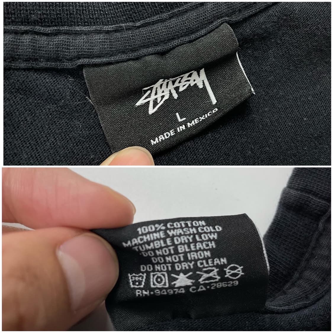 스투시 플라워로고 그래픽 티셔츠  상품이미지6