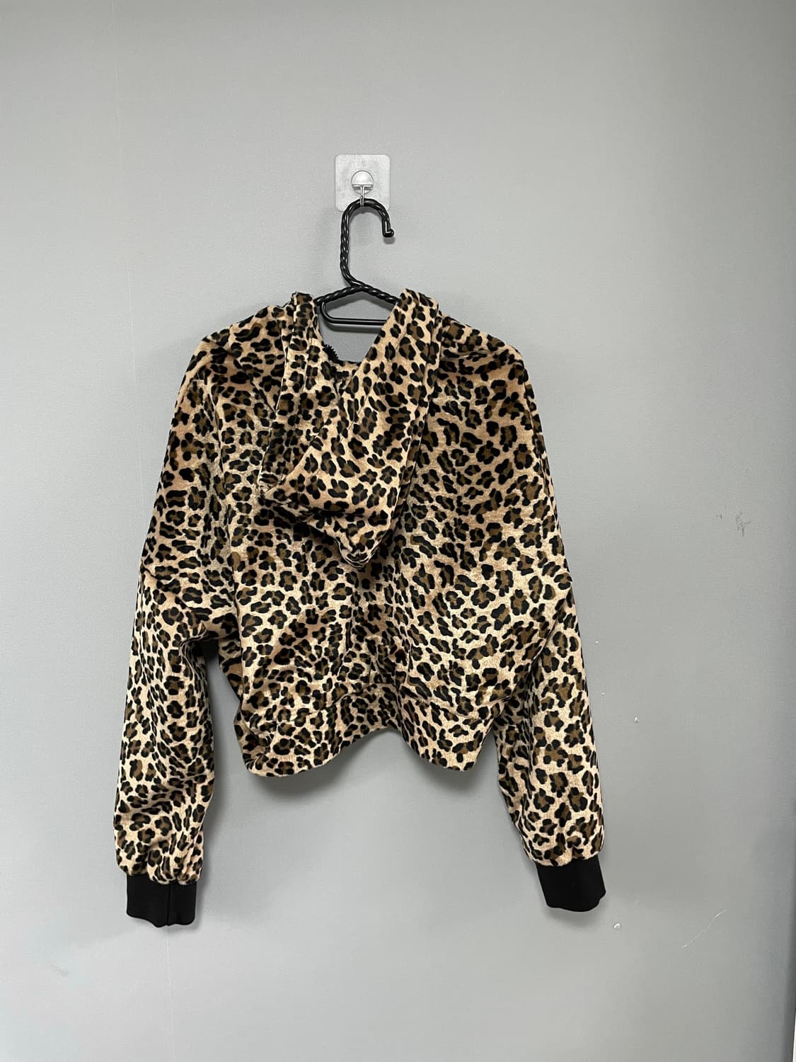 Leopard crop hood 상품이미지7