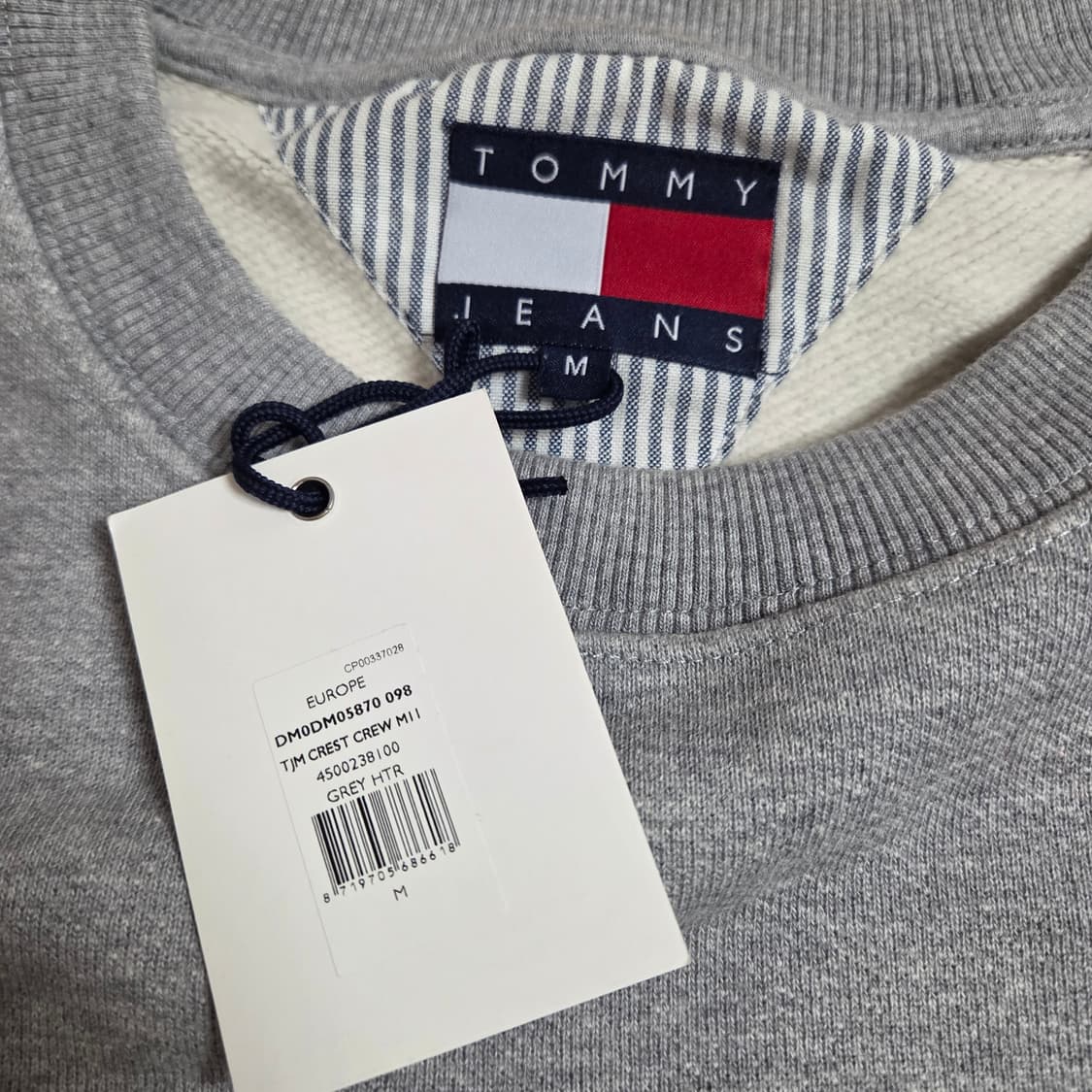100~105 타미힐피거 맨투맨 스웻 상품이미지4
