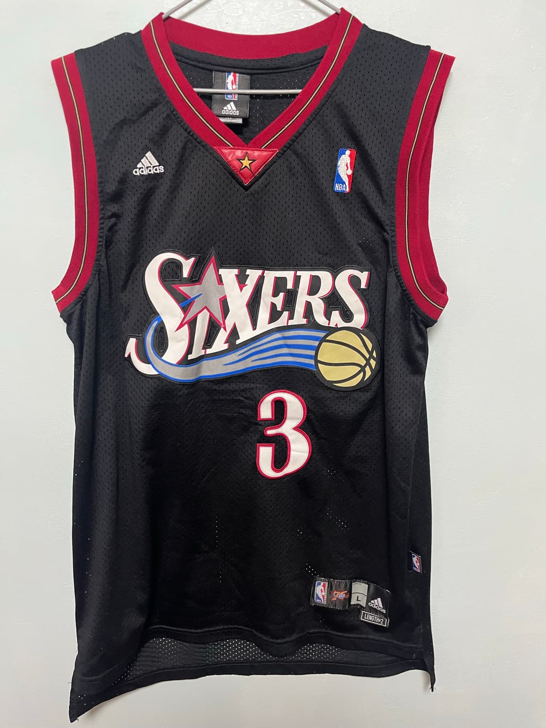 아디다스 필라델피아 식서스 져지 L 상품이미지1