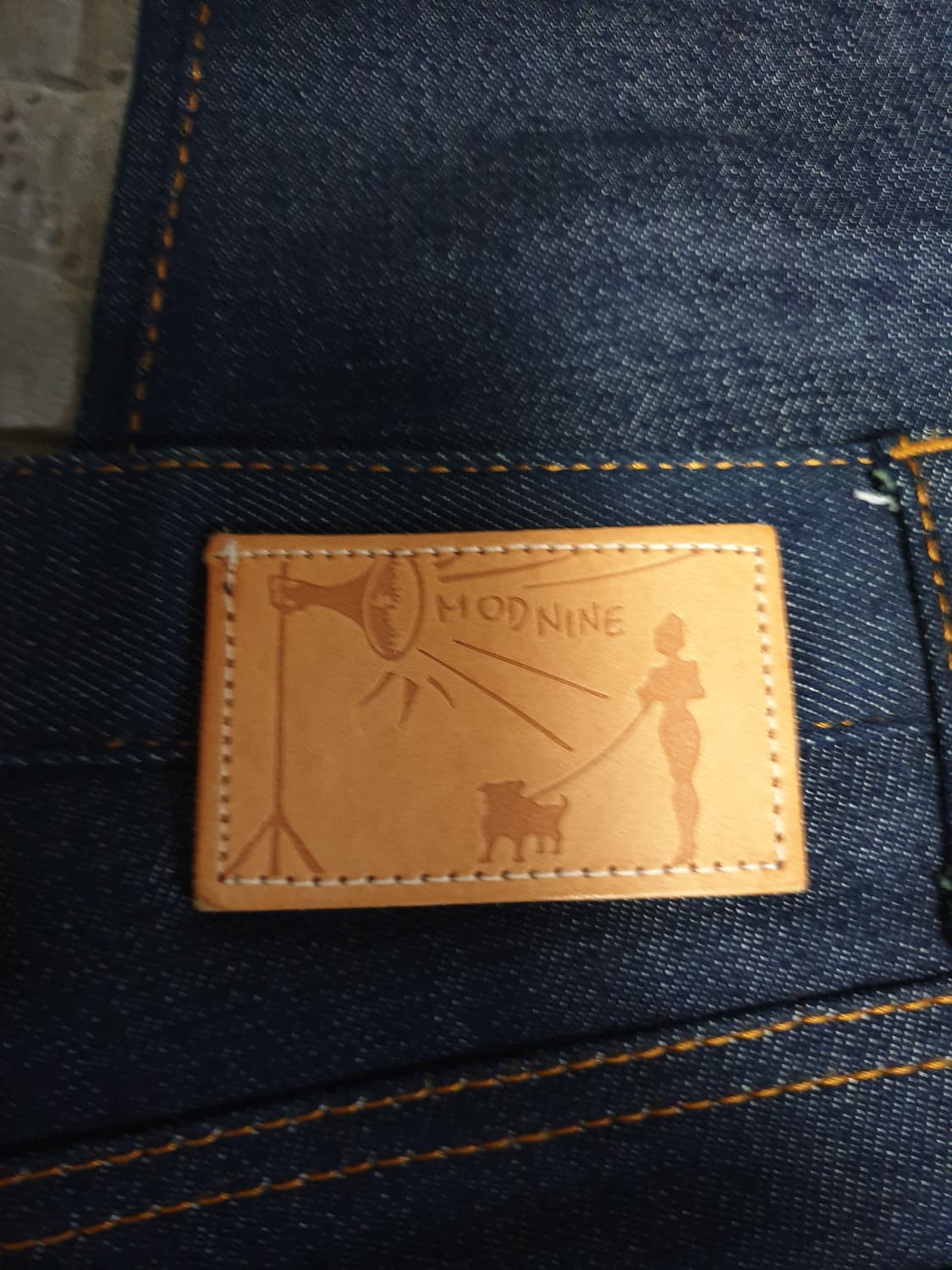 모드나인 MOD2 스판 생지 데님팬츠 (28) 상품이미지4