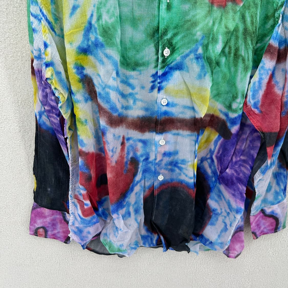 아워레가시 초크 플라워 프린트 어보브 셔츠 멀티 상품이미지3