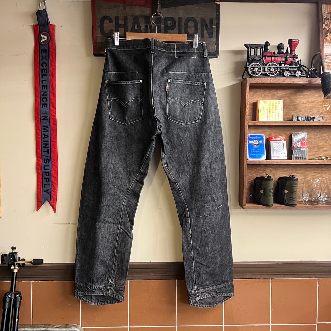 리바이스 엔지니어드진 블랙 00s 30x31 Size (31.5인치) 상품이미지5