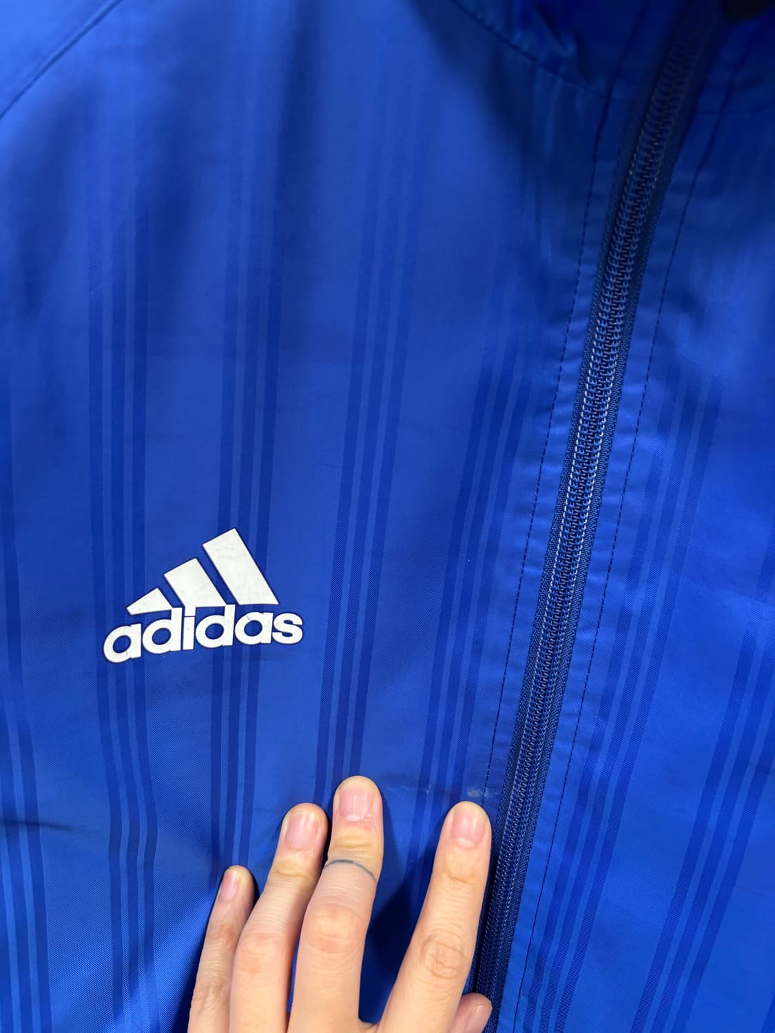 아디다스 올드스쿨 내피 바람막이  상품이미지4