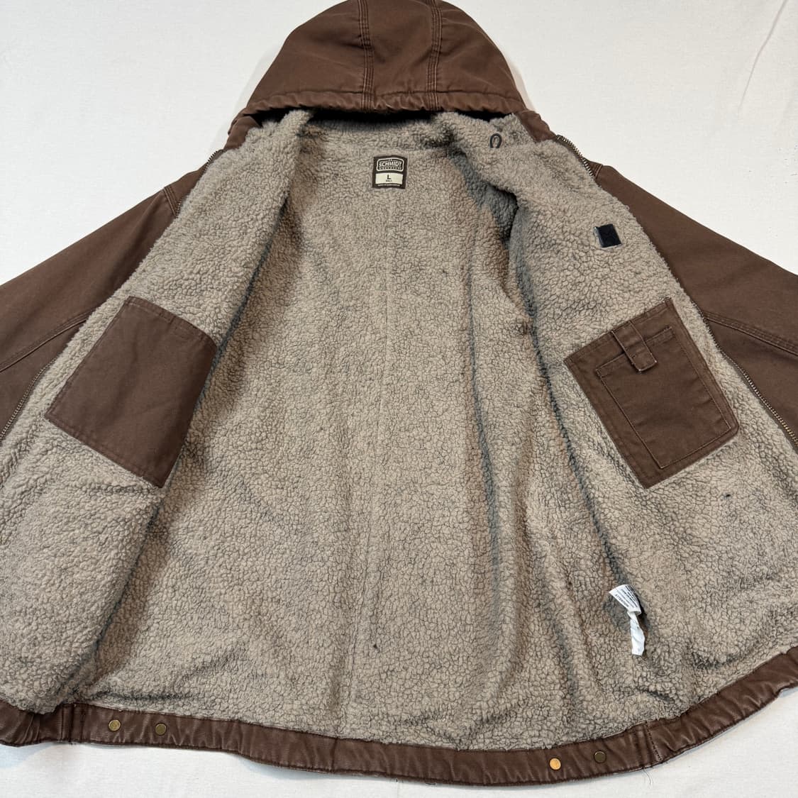 L) SCHMIDT 슈미트 워크웨어 액티브 자켓 브라운 상품이미지5