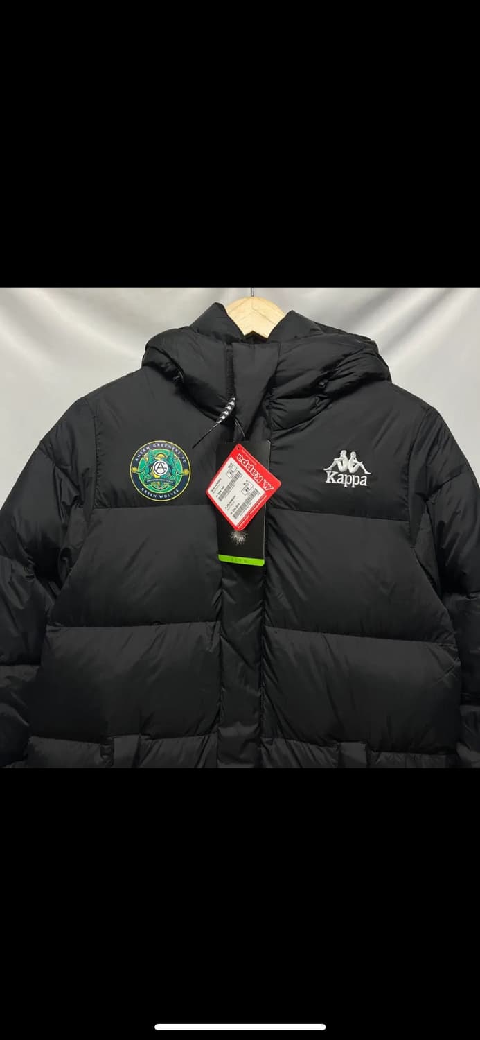 [정품/M] ❤️새상품❤️카파 안산그리너스 덕다운 블랙 롱패딩 상품이미지3