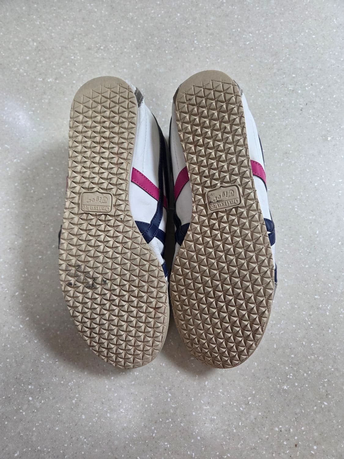 오니츠카타이거 멕시코66 흰색 핑크 네이비 265 상품이미지7