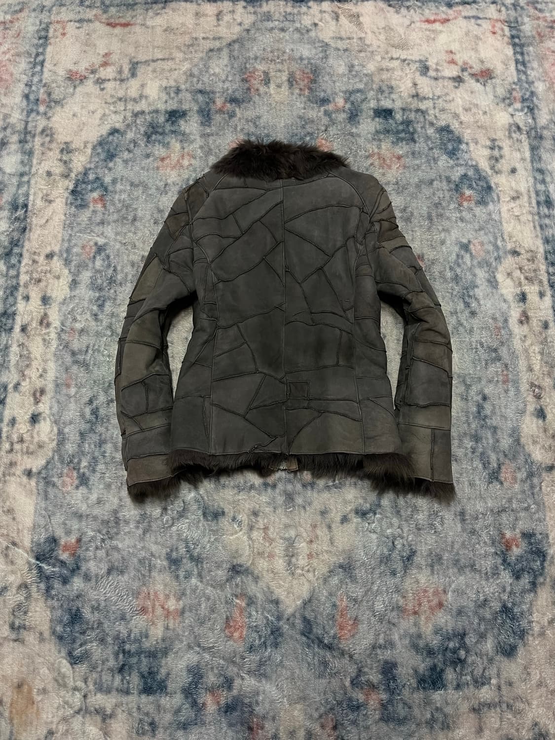 Tornado mart 00s patchwork trimming fur 상품이미지7