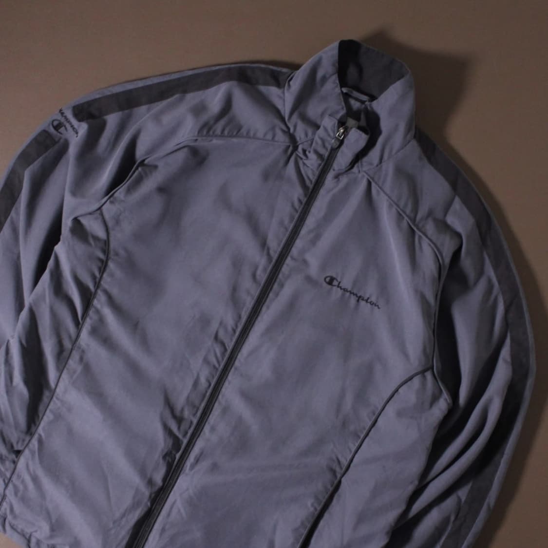Champion 챔피온 그레이 기모 바람막이 상품이미지2