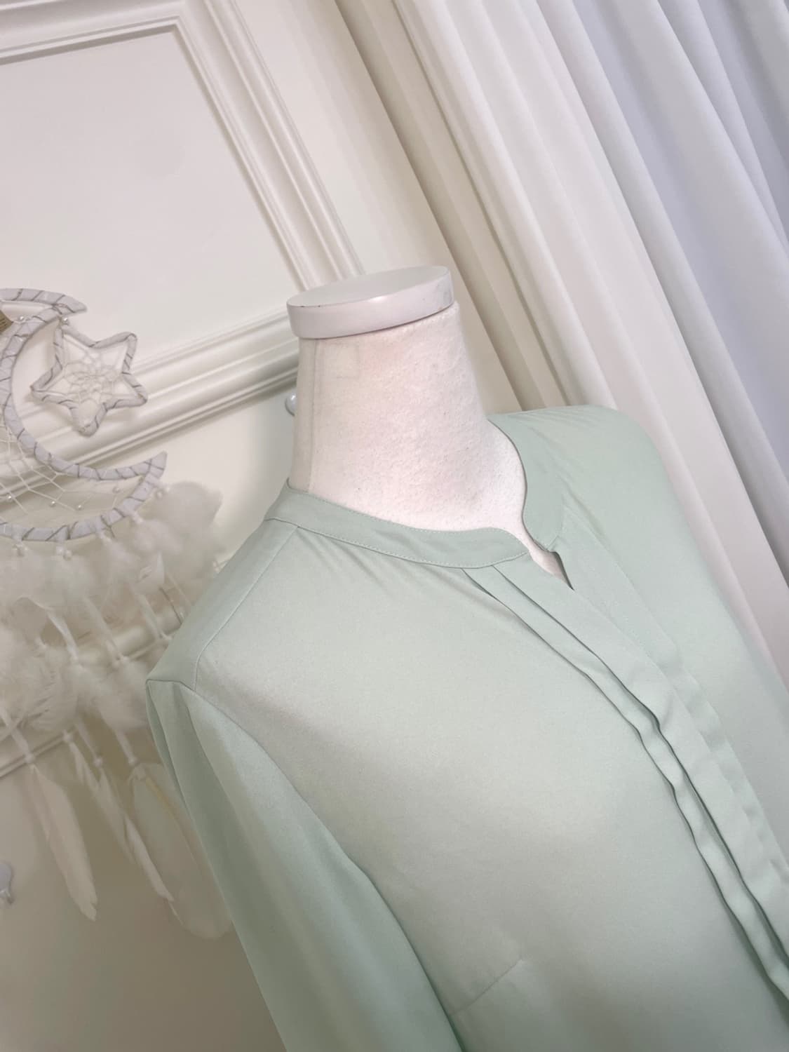 mint basic formal blouse 상품이미지8