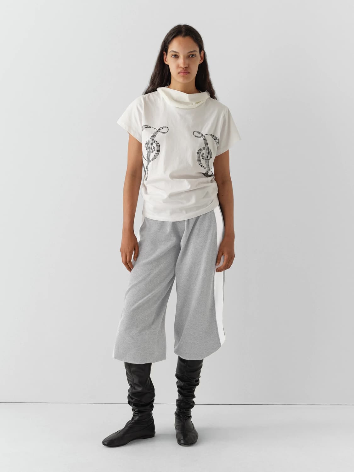 (XS,S,M) 기마구아스 Phoebe 스터드 티셔츠 상품이미지6