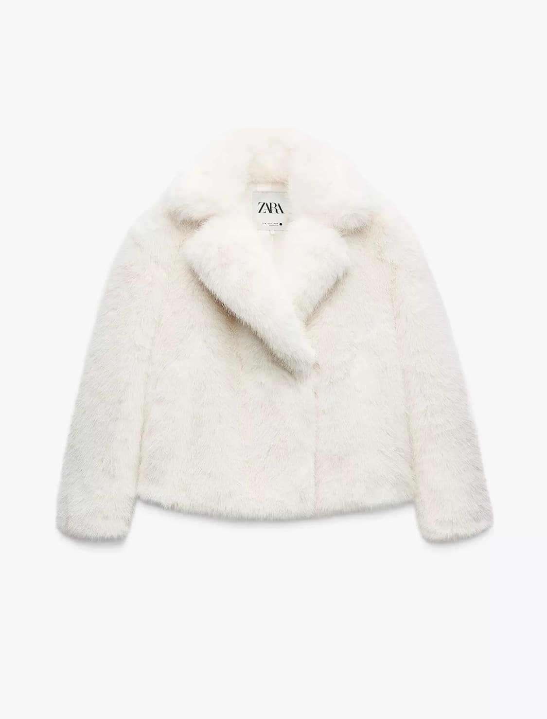 자라 퍼 자켓 (S) 상품이미지2