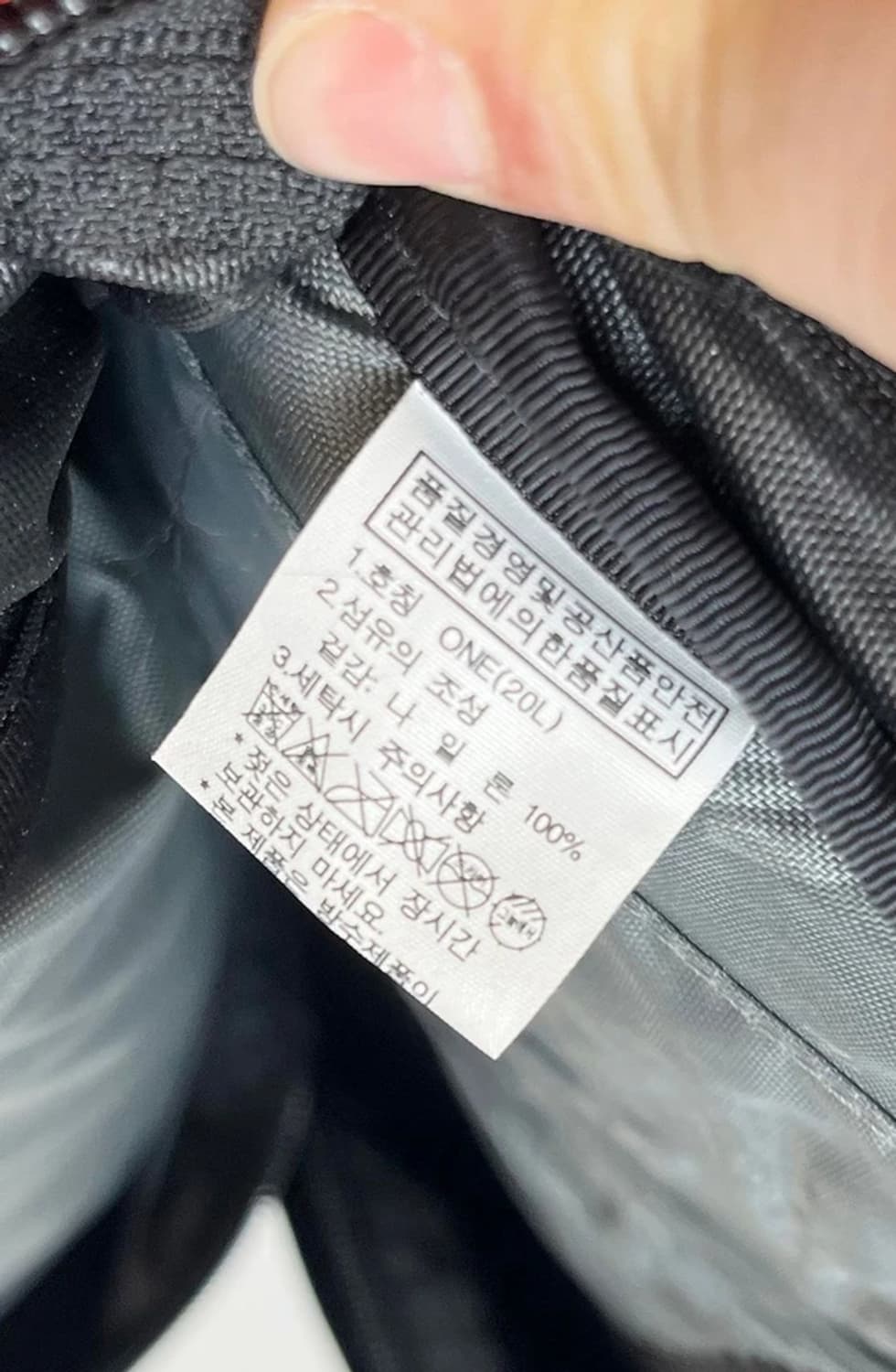 노스페이스 미니샷 로고 시그니처 백팩 A1591    상품이미지8