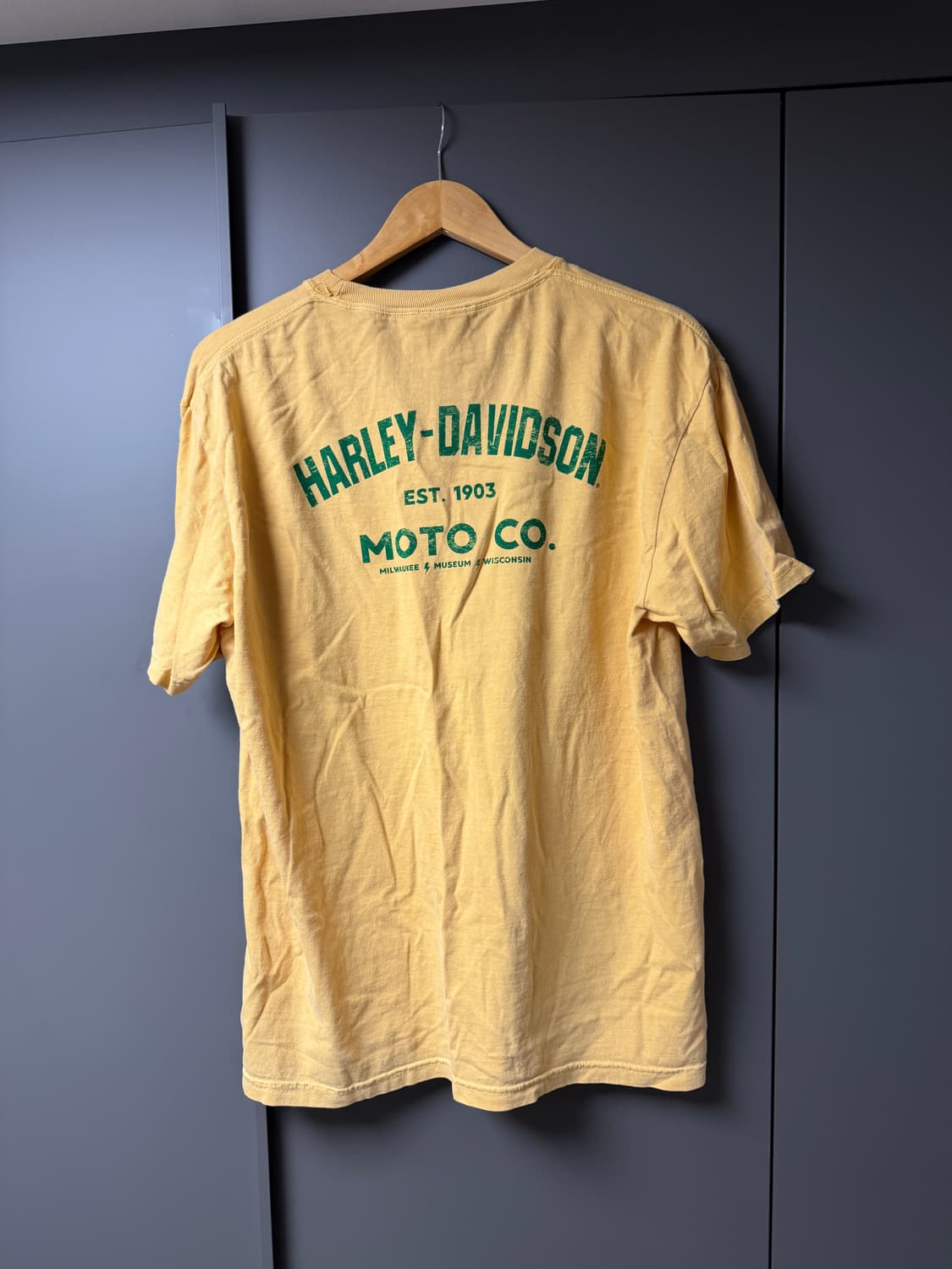 (New) 할리데이비슨 뮤지엄 한정판 티셔츠 L 상품이미지2