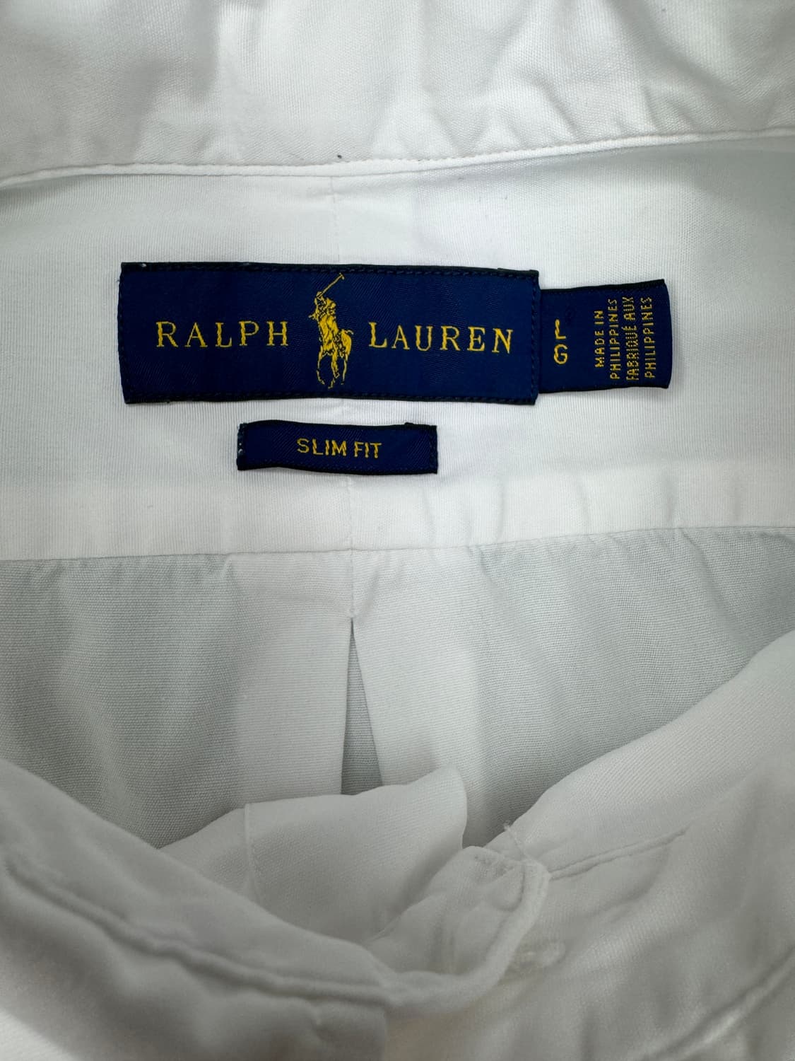 폴로 랄프로렌 polo ralph lauren 슬림핏 화이트셔츠 L 상품이미지4