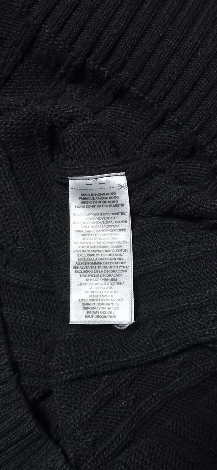 폴로 랄프로렌 꽈배기 니트 블랙 L 상품이미지4