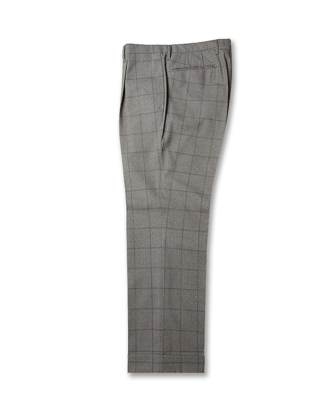 소버린 하우스 [Sovereign House] 라이트 그레이 울 체크수트 상품이미지6