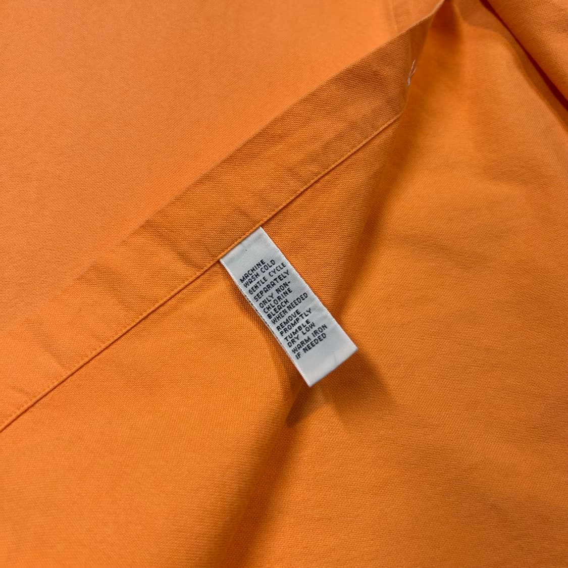 XL) 폴로 랄프로렌 클래식 원포켓 옥스포드 셔츠 주황색 상품이미지8