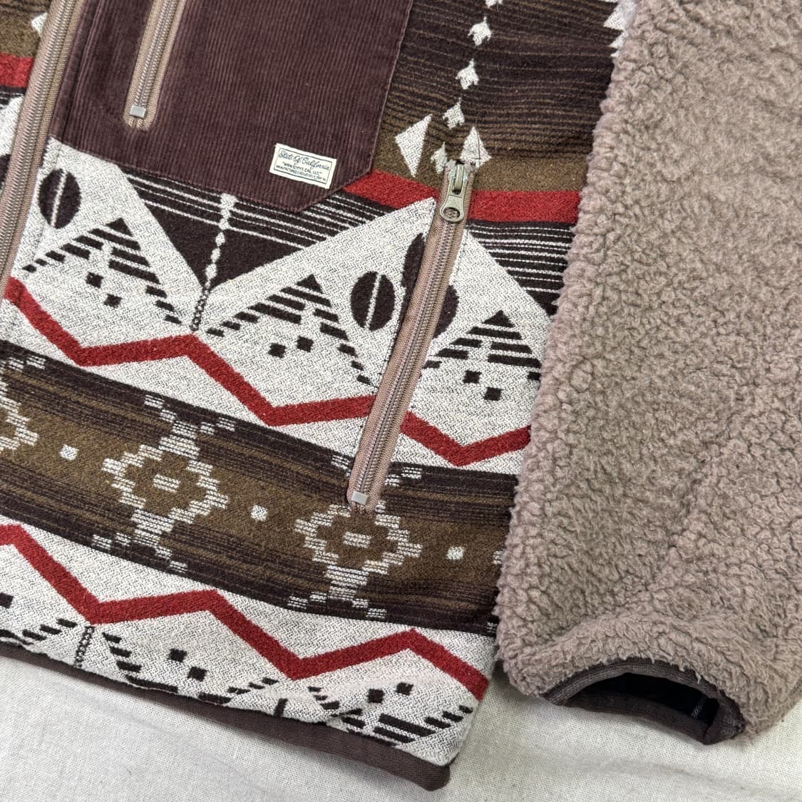 후아유 에스닉 나바호 후리스 점퍼 L 상품이미지2