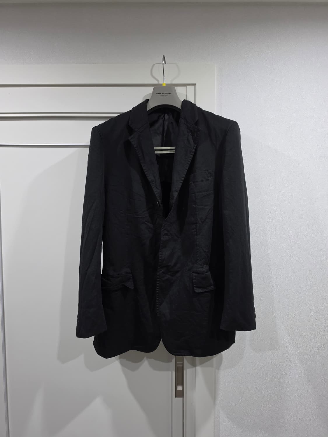 꼼데가르송 옴므 축융폴리(슈렁큰 이펙트) 자켓 L(21일 예약중) 상품이미지5