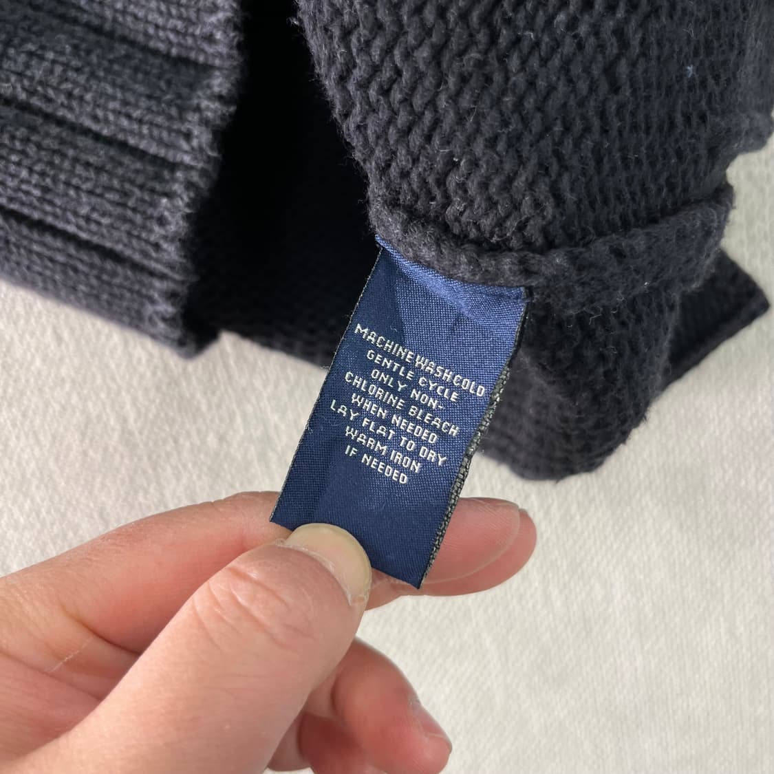 95 폴로랄프로렌 진스 코튼 반집업 니트 상품이미지4