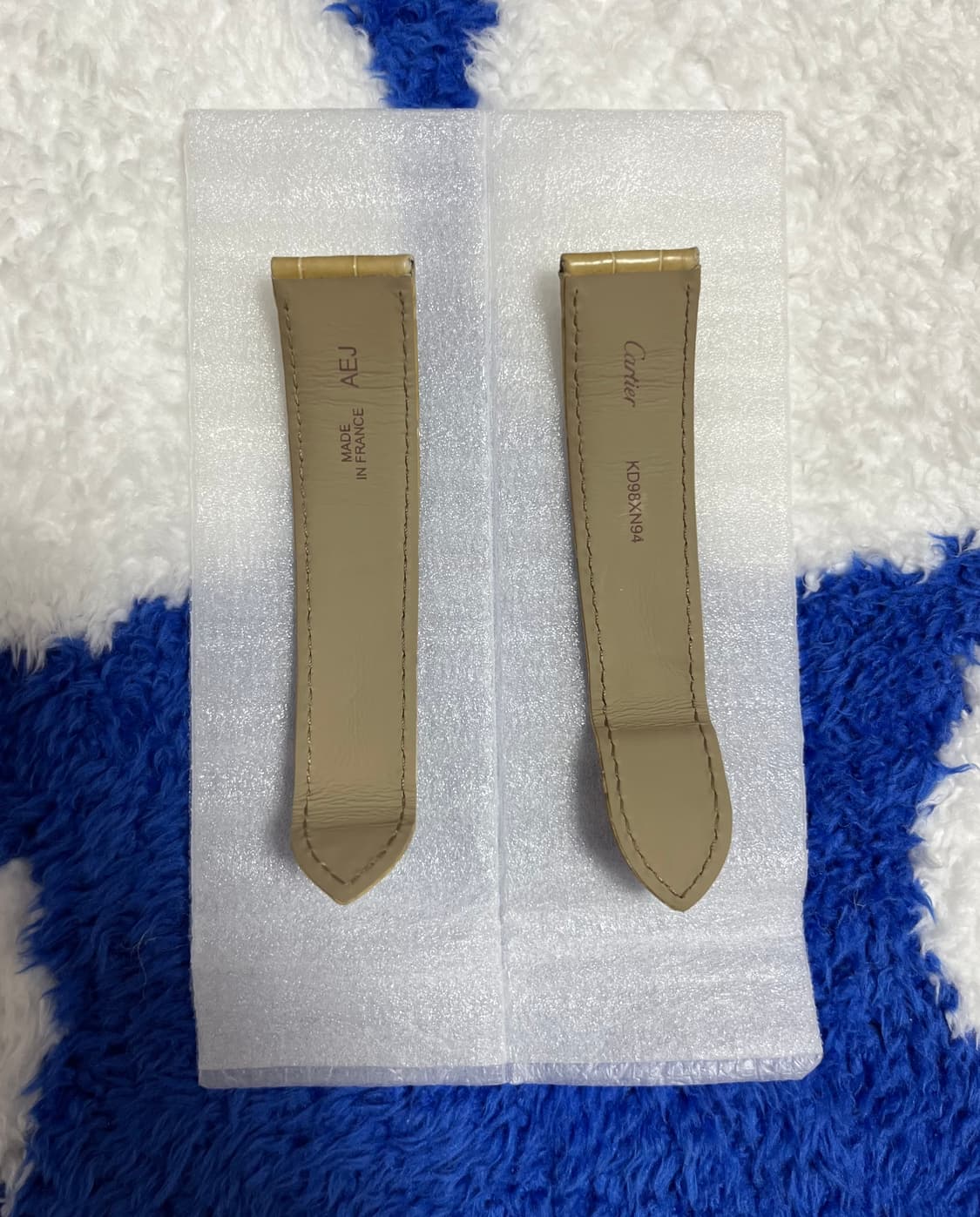 정품) 까르띠에 악어가죽 스트랩 (디버클용) 3가지 컬러 각각 따로 상품이미지6