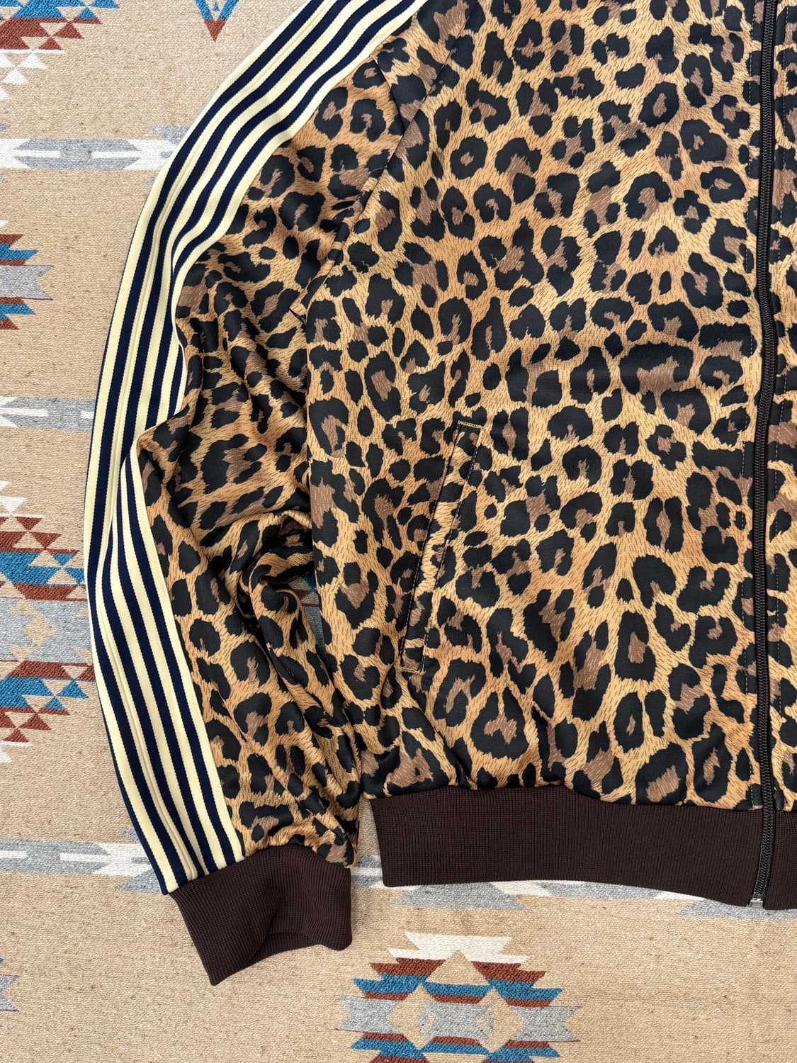 [4][XL] 캐피탈 스무스 저지 스턴트맨 앤 우먼 트랙 자켓 레오파드 상품이미지3