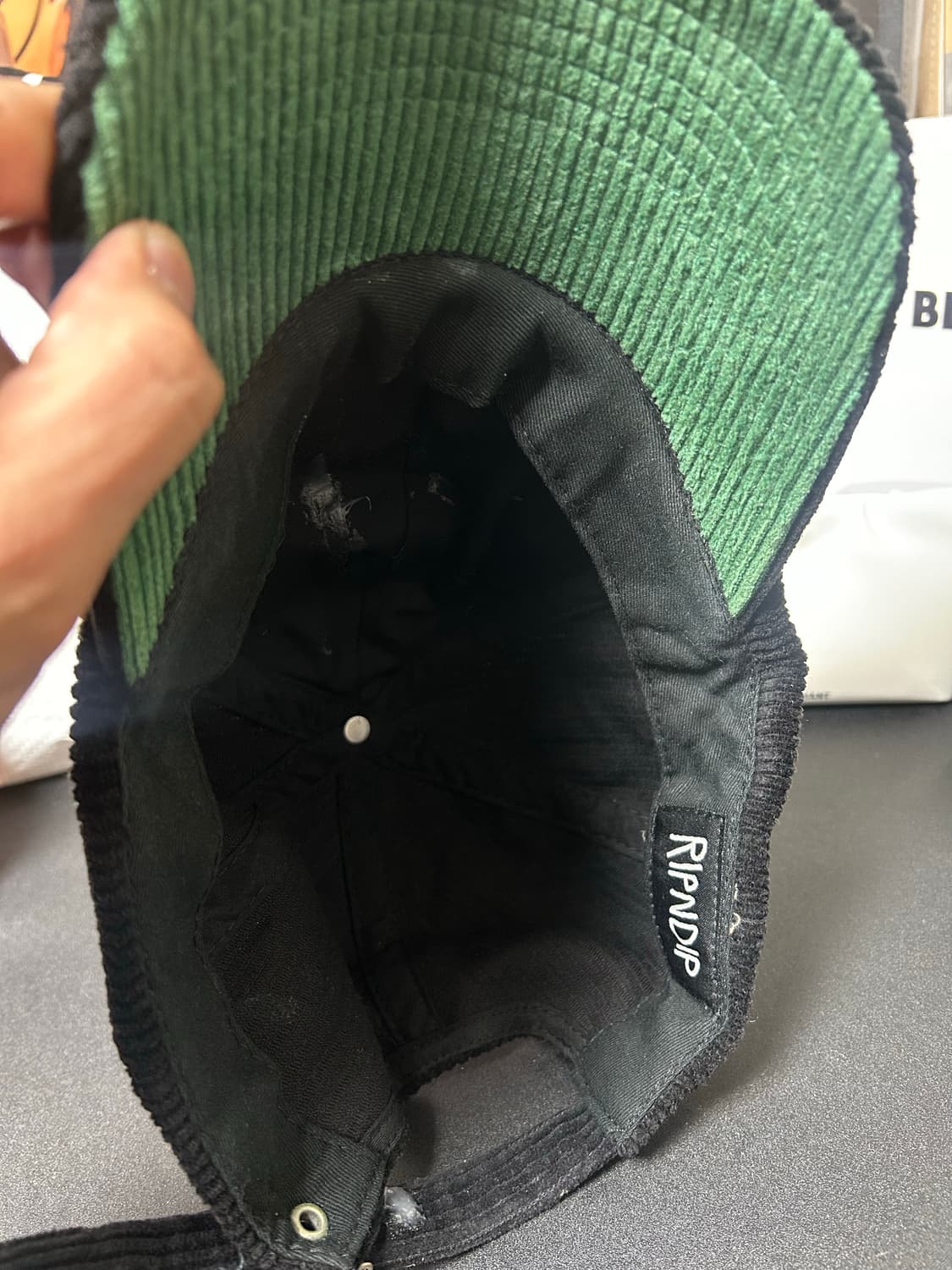 RIP N DIP 코듀로이 볼캡 상품이미지3