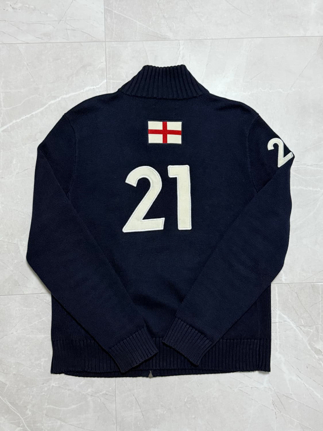 폴로 랄프로렌 빅포니 잉글랜드 니트집업 상품이미지2