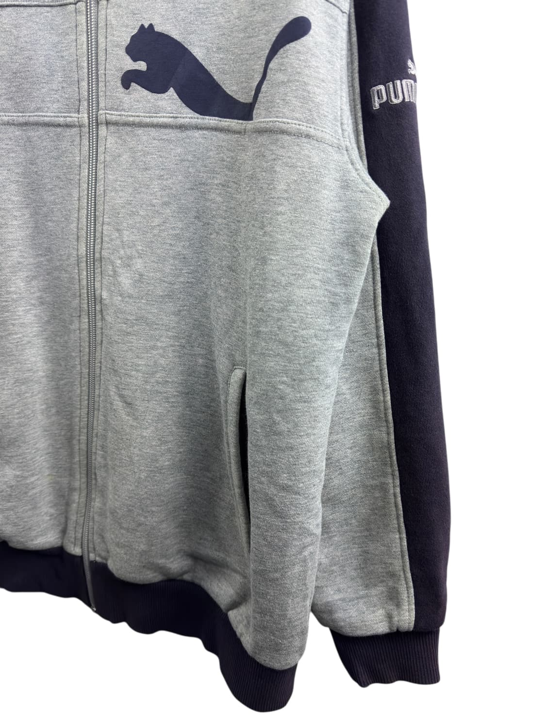퓨마 그레이 퍼플 후드집업1301 상품이미지5