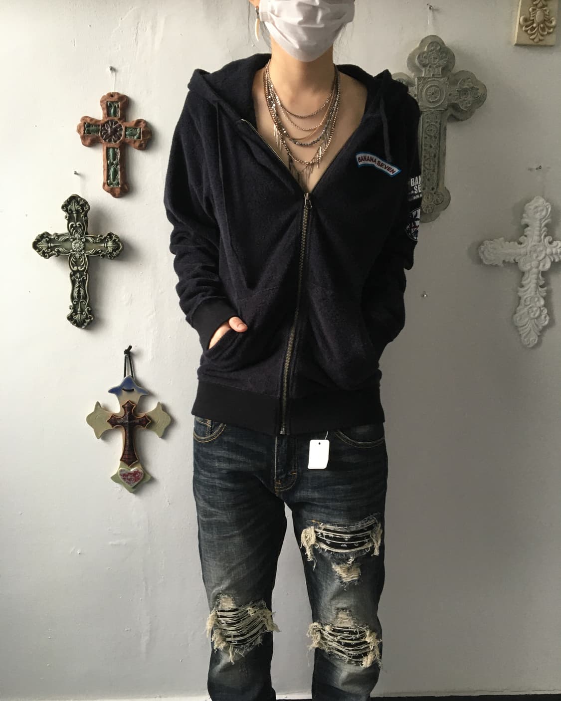 Hood zip up 상품이미지1