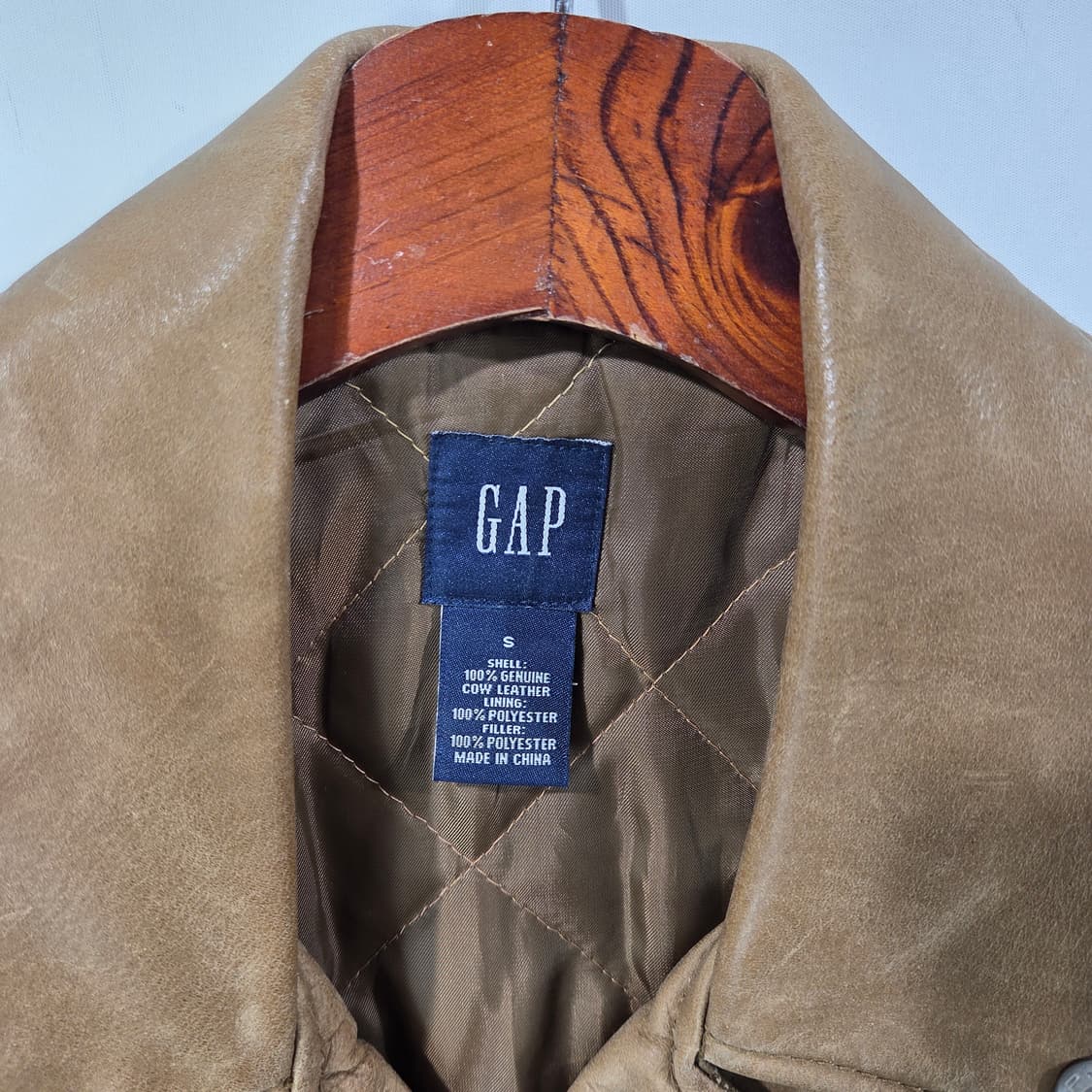 [Gap] 00's 올드갭 카우스킨 라이더자켓   상품이미지5