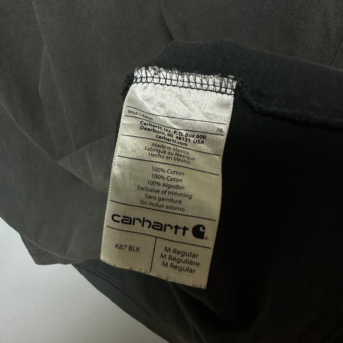 [L]칼하트 반팔티 상품이미지4