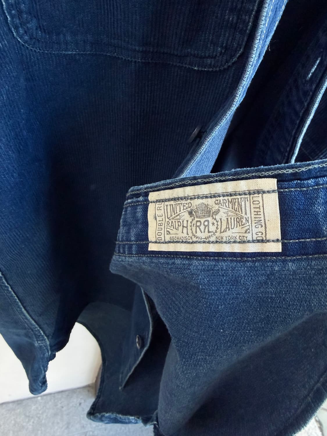 M/ RRL 더블알엘 코듀로이 복각 워크셔츠 상품이미지8