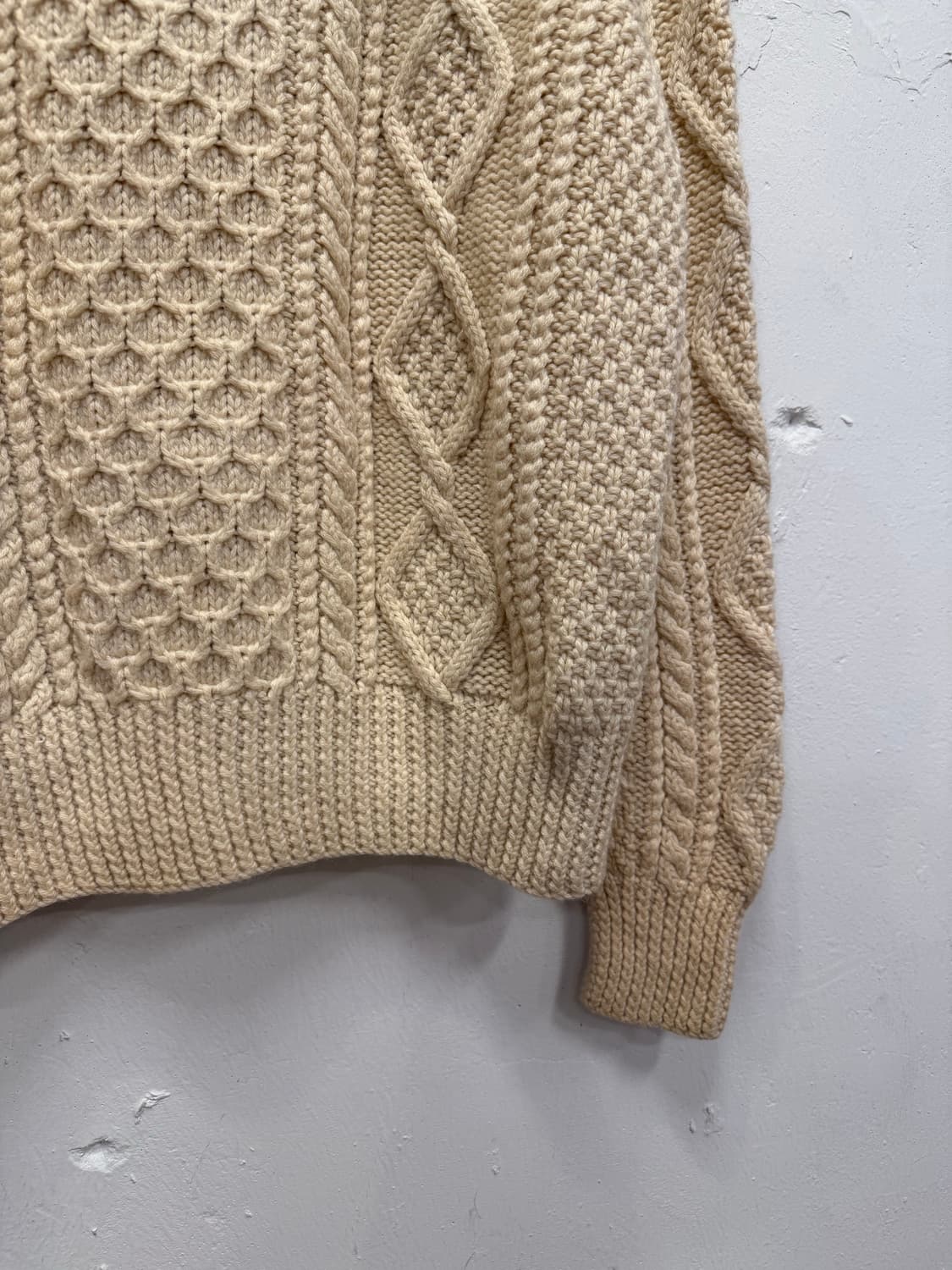 M) USA Fisherman 피셔맨 Knit Sweater 상품이미지4