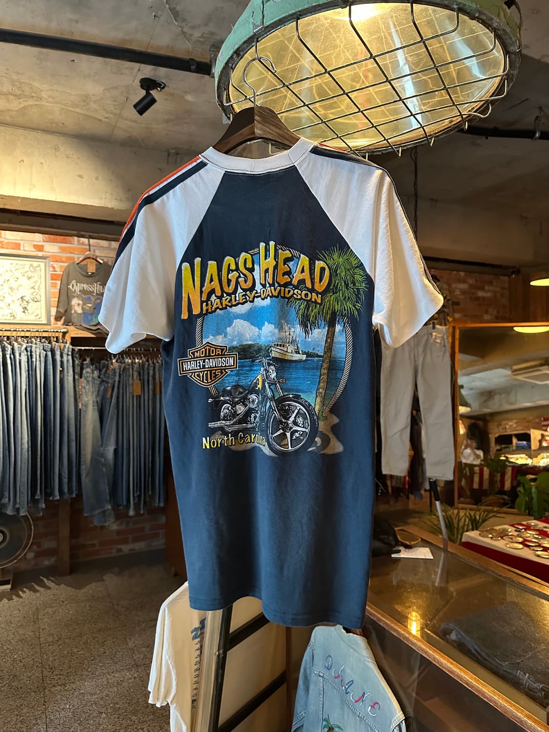 00s Vintage Harley Davidson T Shirt 상품이미지3