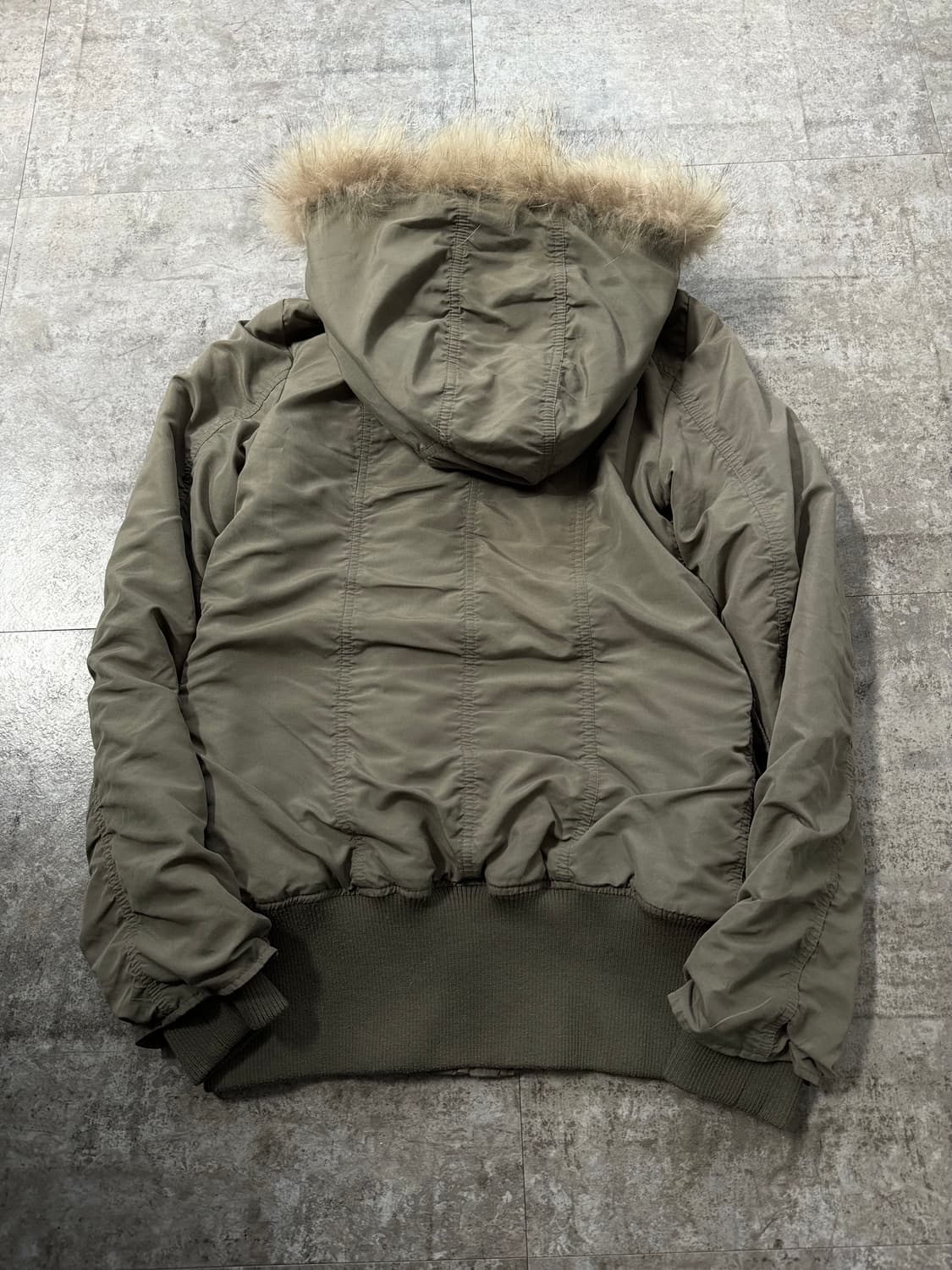 와이투케이 하이 넥 퍼 후디드 파카 상품이미지4