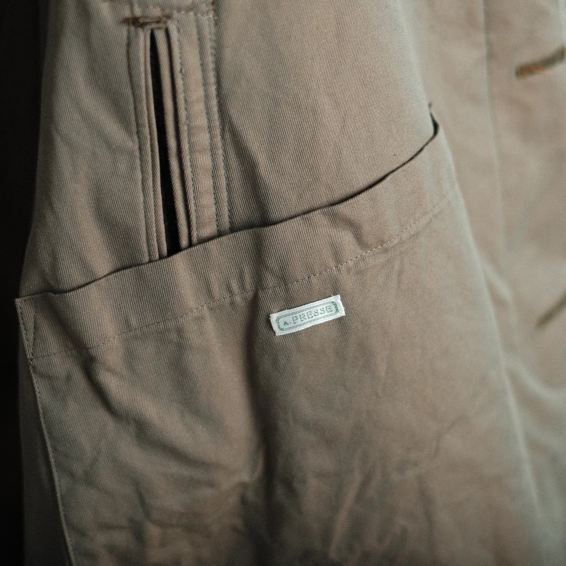 A.presse 아프레쎄 로밧 트위드 발마칸 코트 1(100)사이즈 상품이미지10