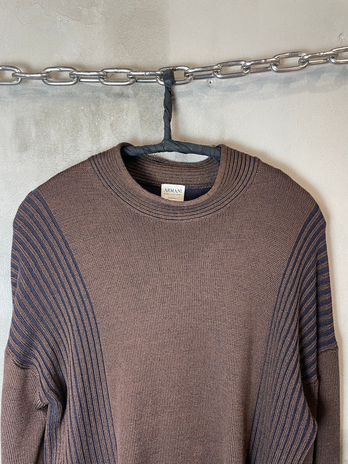 아르마니 버티컬 스트라이프 니트 상품이미지3