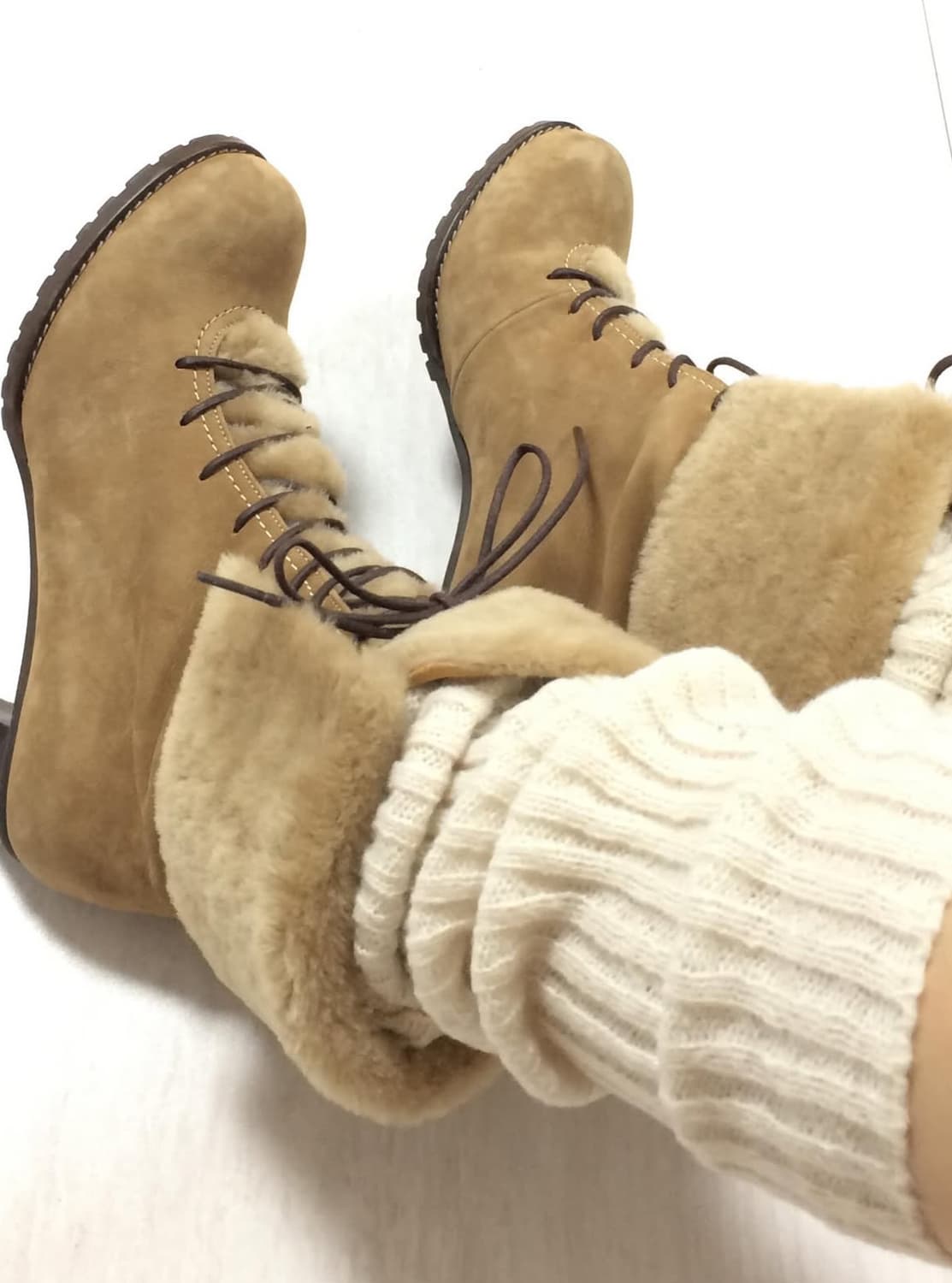 ꧁suede fur boots꧂ 퍼 구두  상품이미지3